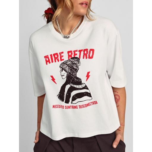 Camiseta "Desconectada" de Aire Retro [2]