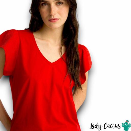 Camiseta Kira Roja de Tiffosi