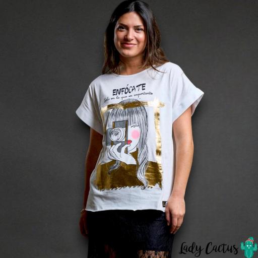 Camiseta Focus Anabel Lee manga corta