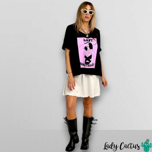 Camiseta Lady Nostalgia de Aire Retro