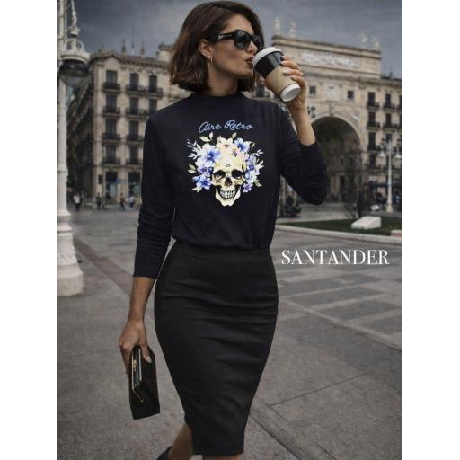 Camiseta "Lady Violet" de  Aire Retro [4]