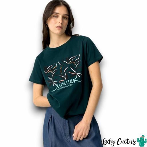 Camiseta Mind Verde de Tiffosi