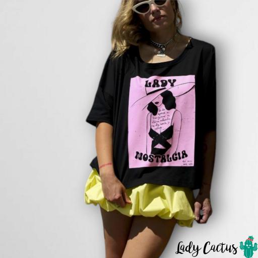 Camiseta Lady Nostalgia de Aire Retro [2]