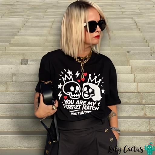 Camiseta Over Capri Perfect Match Noc The Brand [0]