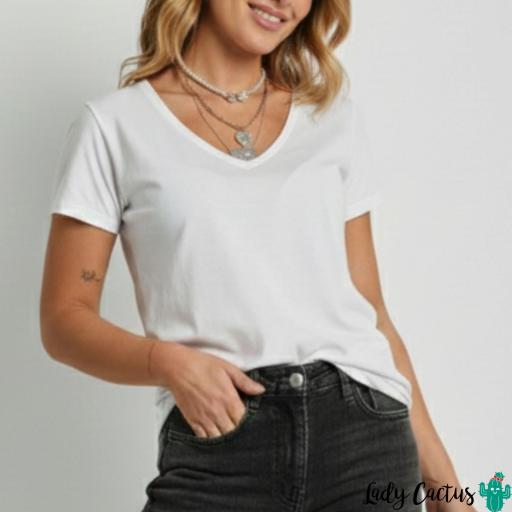 Camiseta Problemas Blanca Aire Retro [4]