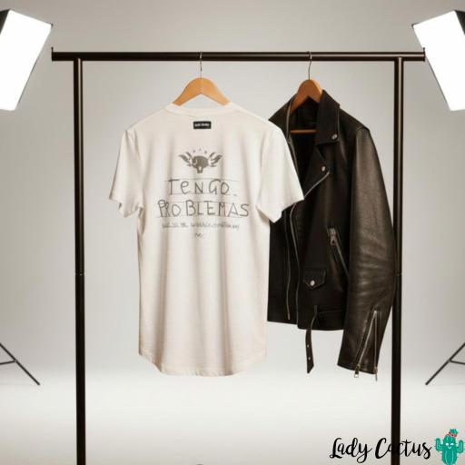 Camiseta Problemas Blanca Aire Retro [6]