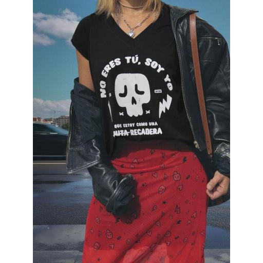 Camiseta Negra “Regadera” Aire Retro [2]