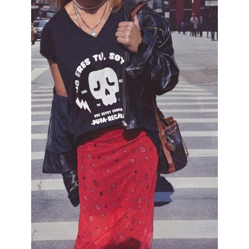 Camiseta Negra “Regadera” Aire Retro [1]
