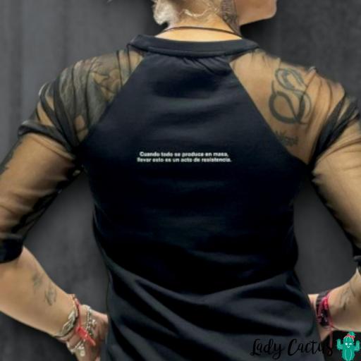 Camiseta School Negra Lasal [2]