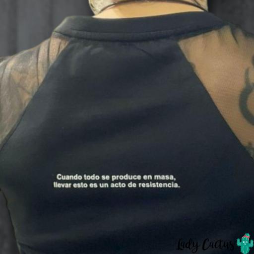 Camiseta School Negra Lasal [3]