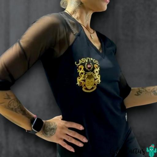 Camiseta School Negra Lasal [1]