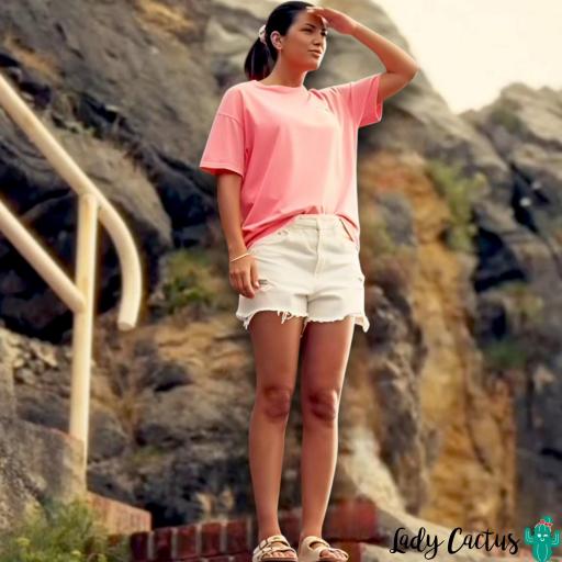 Camiseta Surf Rosa de Anabel Lee [4]