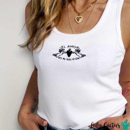 Camiseta Tirantes Religión Aire Retro [1]