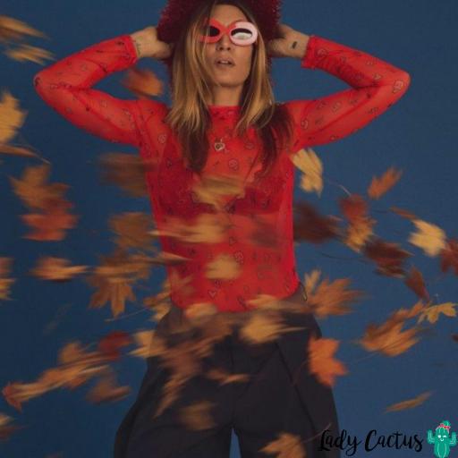 Camiseta Tul Sara Roja Aire Retro [2]