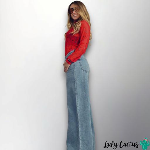 Camiseta Tul Sara Roja Aire Retro [5]