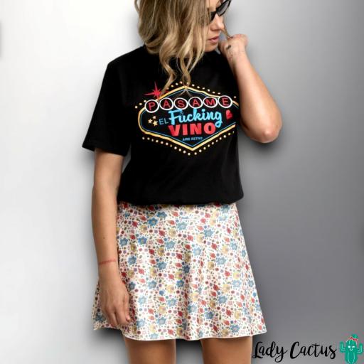 Camiseta Unisex "Fucking Vino" de Aire Retro