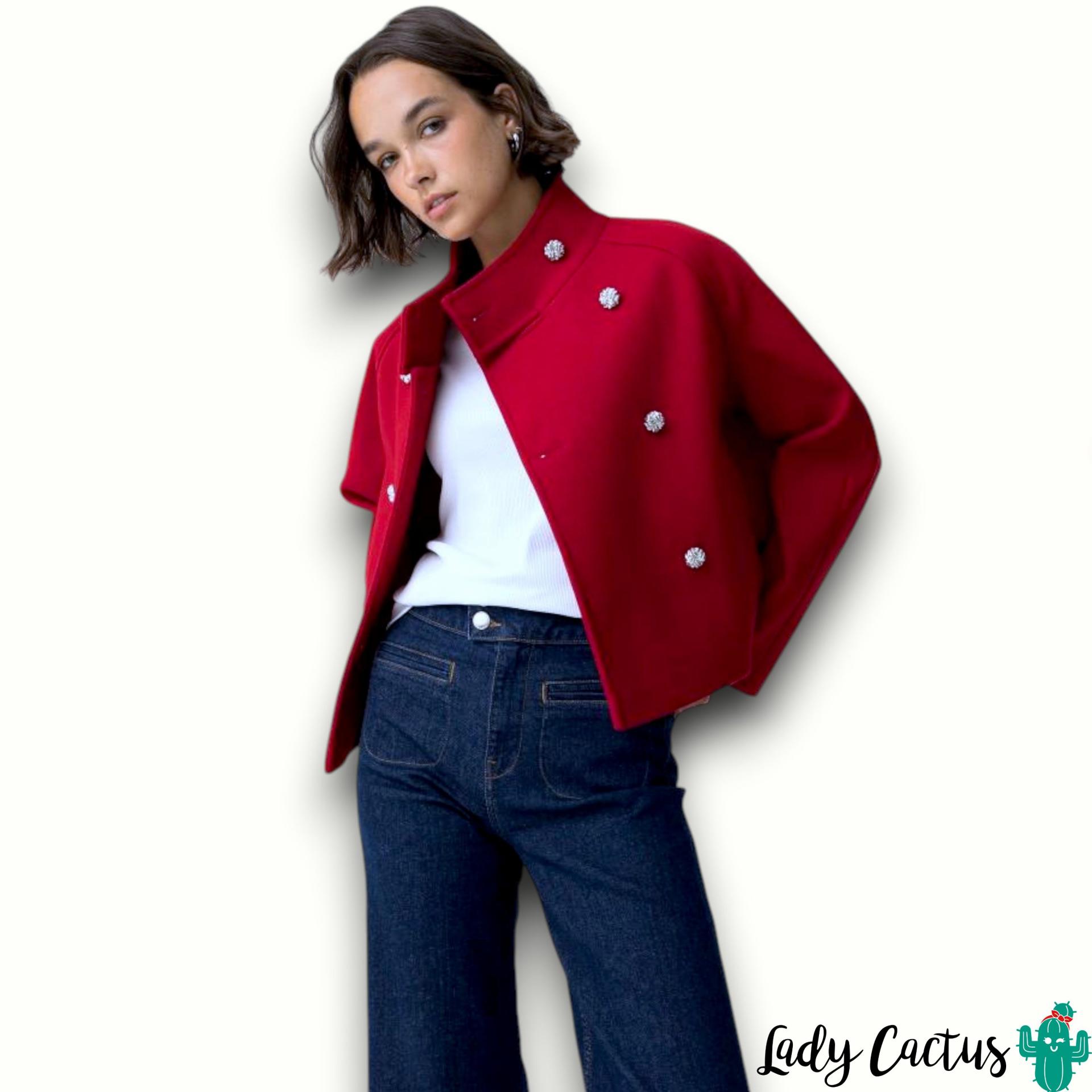 Chaqueta Roja Kiltone Tiffosi