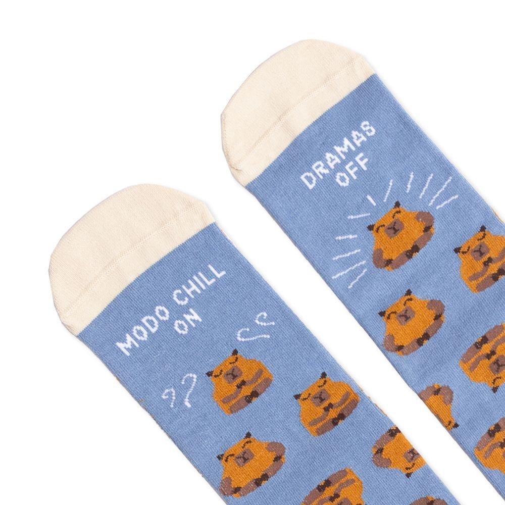 Calcetines modo chill on drama off de UO