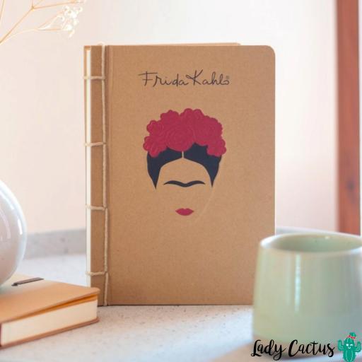 Cuaderno tapa forrada A5 Frida Kahlo Ecofriendly [7]