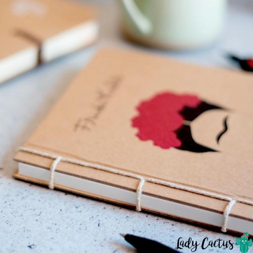 Cuaderno tapa forrada A5 Frida Kahlo Ecofriendly