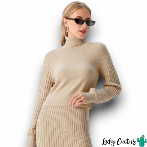 Vestido Tiffosi Titania Beige [3]