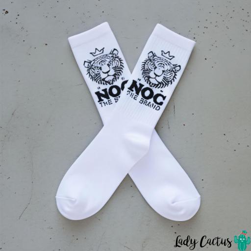 Calcetines Tiger Blanco de Noc the Brand [7]