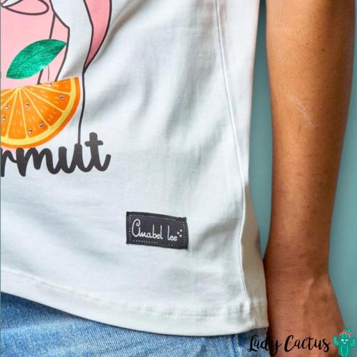Camiseta Vermut Blanca de Anabel Lee [4]