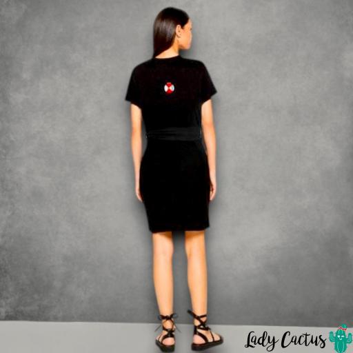 Vestido de mujer Lasal RAMONES negro | Lady Cactus | Edición limitada [1]