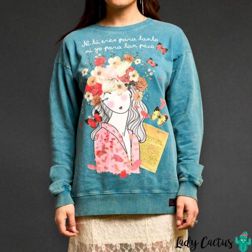 Sudadera Amor Propio Anabel Lee Oversize Fade Out  [5]