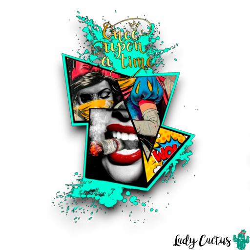 Camiseta de mujer Lasal ONCE blanco | Lady Cactus | Edición limitada  [2]