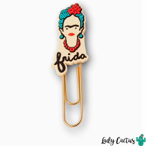 Set de Clips con Topper Frida Kahlo [2]