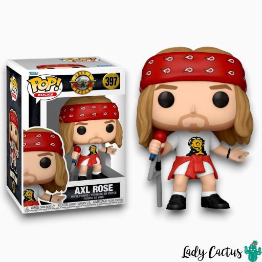 Funko Pop Axl Rose 1992 – Figura Oficial Guns N’ Roses Funko Rocks [2]