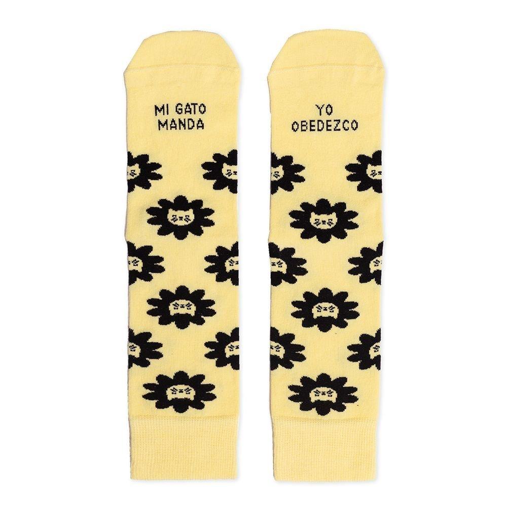 Calcetines mi gato manda yo obedezco e UO