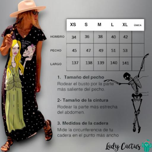Vestido Largo "Haciendo Bien" de Aire Retro [6]