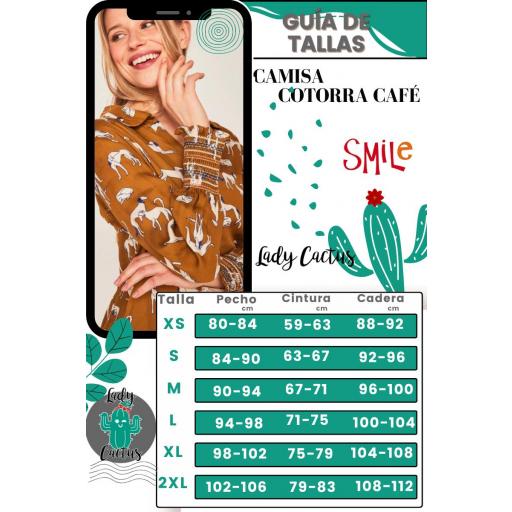 Camisa Cotorra Cafe de Smile [5]