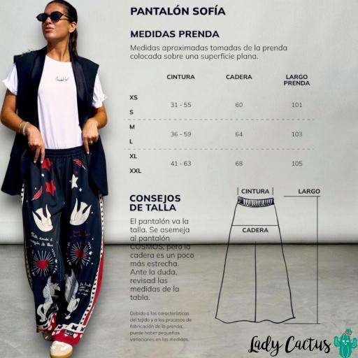 Pantalón Sofía Anabel Lee – Pantalón Largo de Tiro Medio [7]