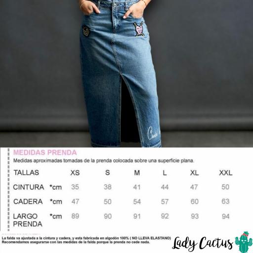 Falda Denim de Anabel Lee [7]