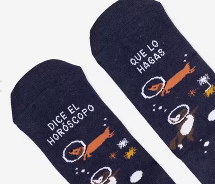 Calcetines "Dice el horóscopo que lo hagas" de UO
