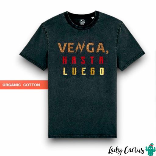 Camiseta Venga Hasta Luego Offset Collage