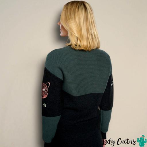 Jersey Micho de Minueto verde con detalles bordados [2]