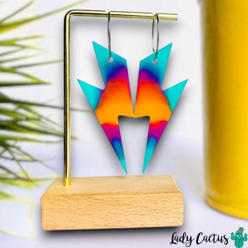 Pendientes Rayo Colores de Lady Cactus [3]
