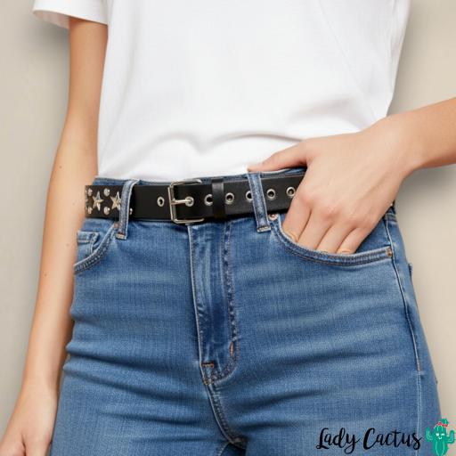 Cinturón Stella de Minueto Negro [5]