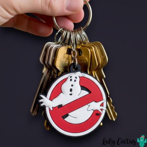 Llavero Ghostbusters Logo Pyramid International – PVC Oficial [4]