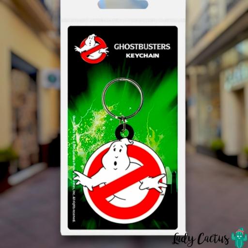 Llavero Ghostbusters Logo Pyramid International – PVC Oficial