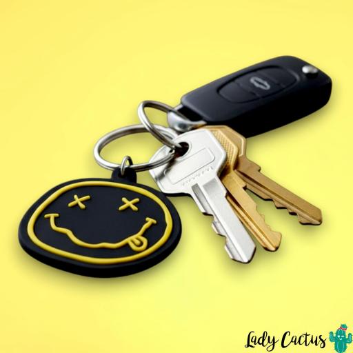 Llavero Nirvana Smiley Pyramid International – PVC Oficial [5]