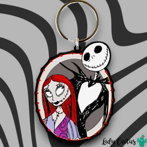 Llavero Jack & Sally Pesadilla Antes de Navidad – Pyramid International [1]
