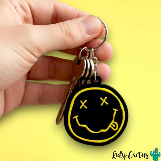 Llavero Nirvana Smiley Pyramid International – PVC Oficial [4]