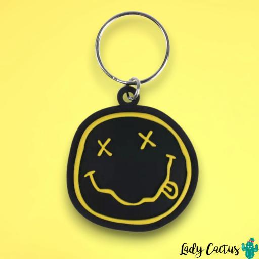 Llavero Nirvana Smiley Pyramid International – PVC Oficial [1]