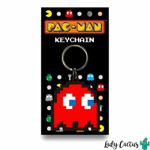 Llavero Pac-Man Blinky Pyramid International – PVC Oficial [2]