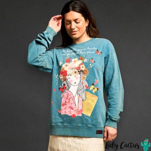 Sudadera Amor Propio Anabel Lee Oversize Fade Out  [6]